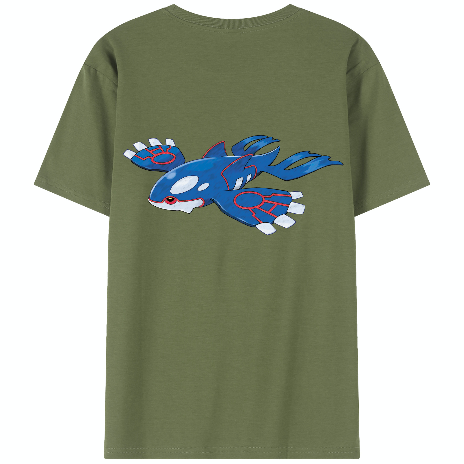 （画像用） ポケットモンスター Pokémon 綿100％半袖Tシャツ（背面プリント）